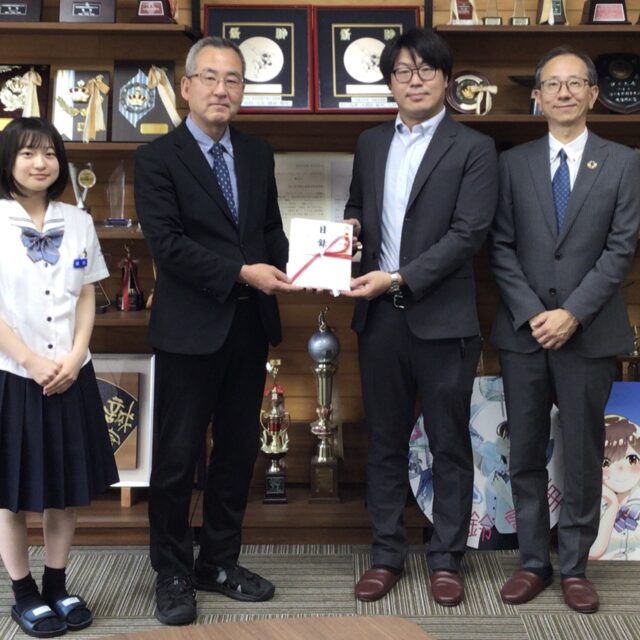 『DX推進』　株式会社ブロス様・株式会社中国銀行様よりモニターをご寄贈いただきました！
